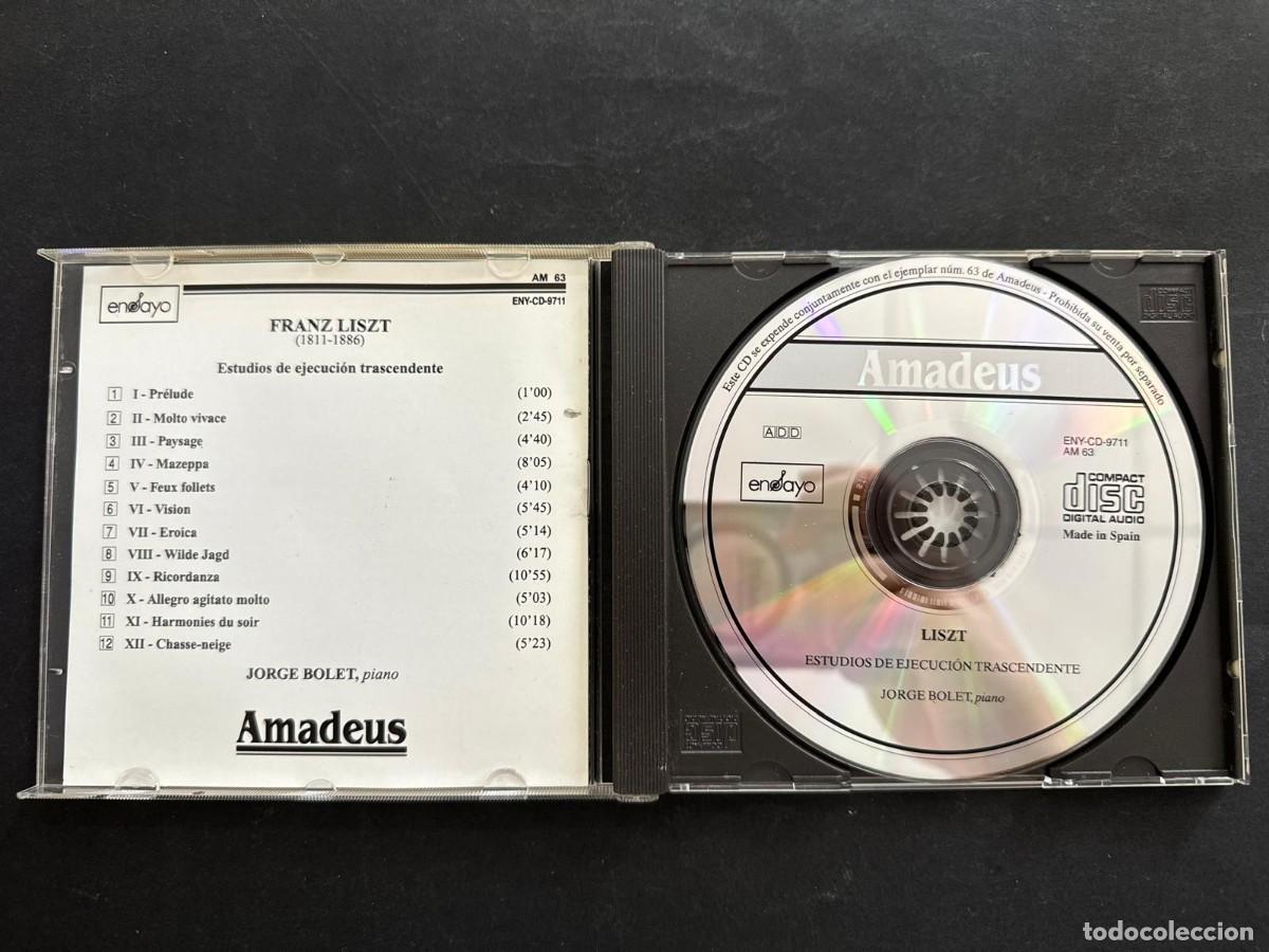 CDs de m&uacute;sica: Liszt Estudios De Ejecuci&oacute;n Trascendente CD - Foto 3
