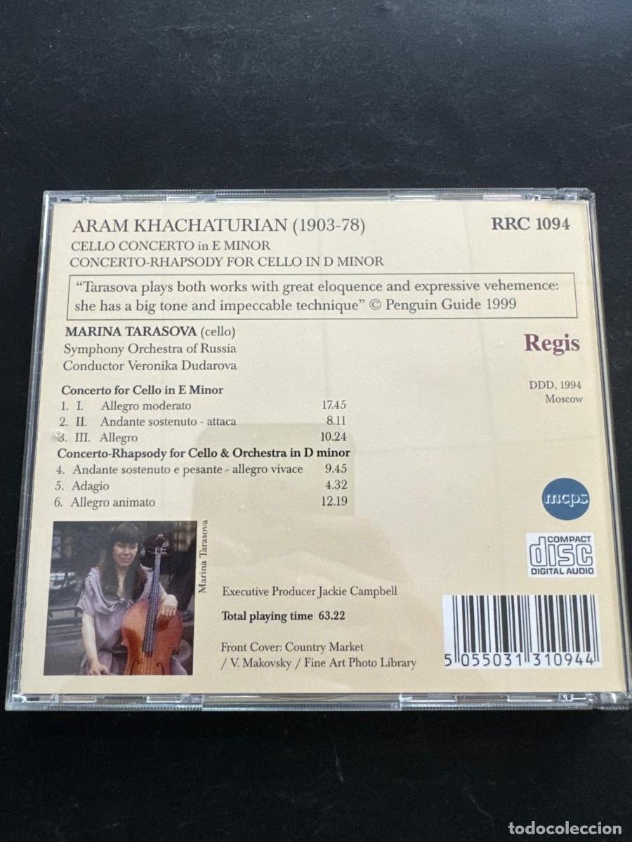 CDs de m&uacute;sica: Khachaturian Cello Concerto CD - Foto 2