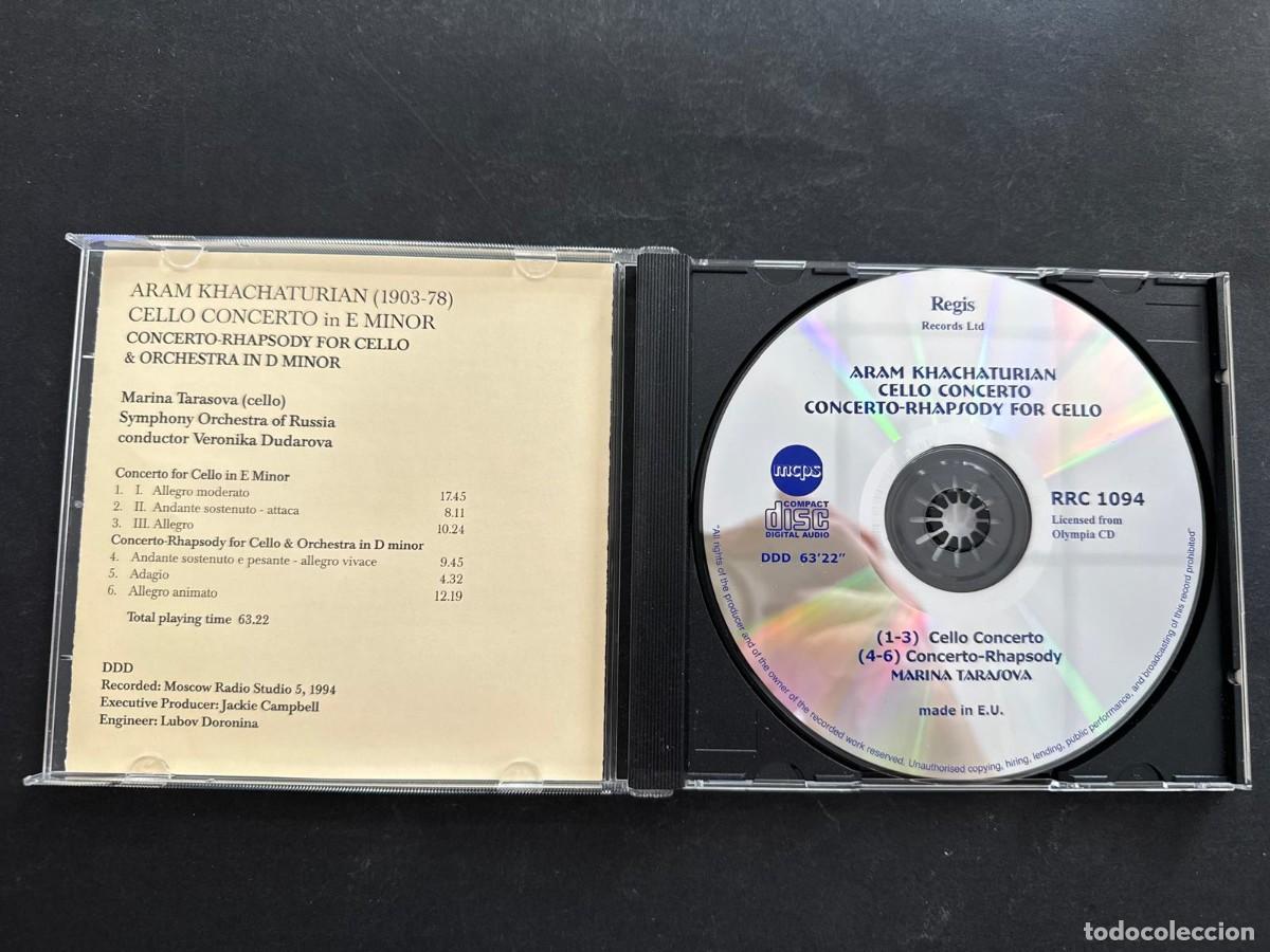 CDs de m&uacute;sica: Khachaturian Cello Concerto CD - Foto 3