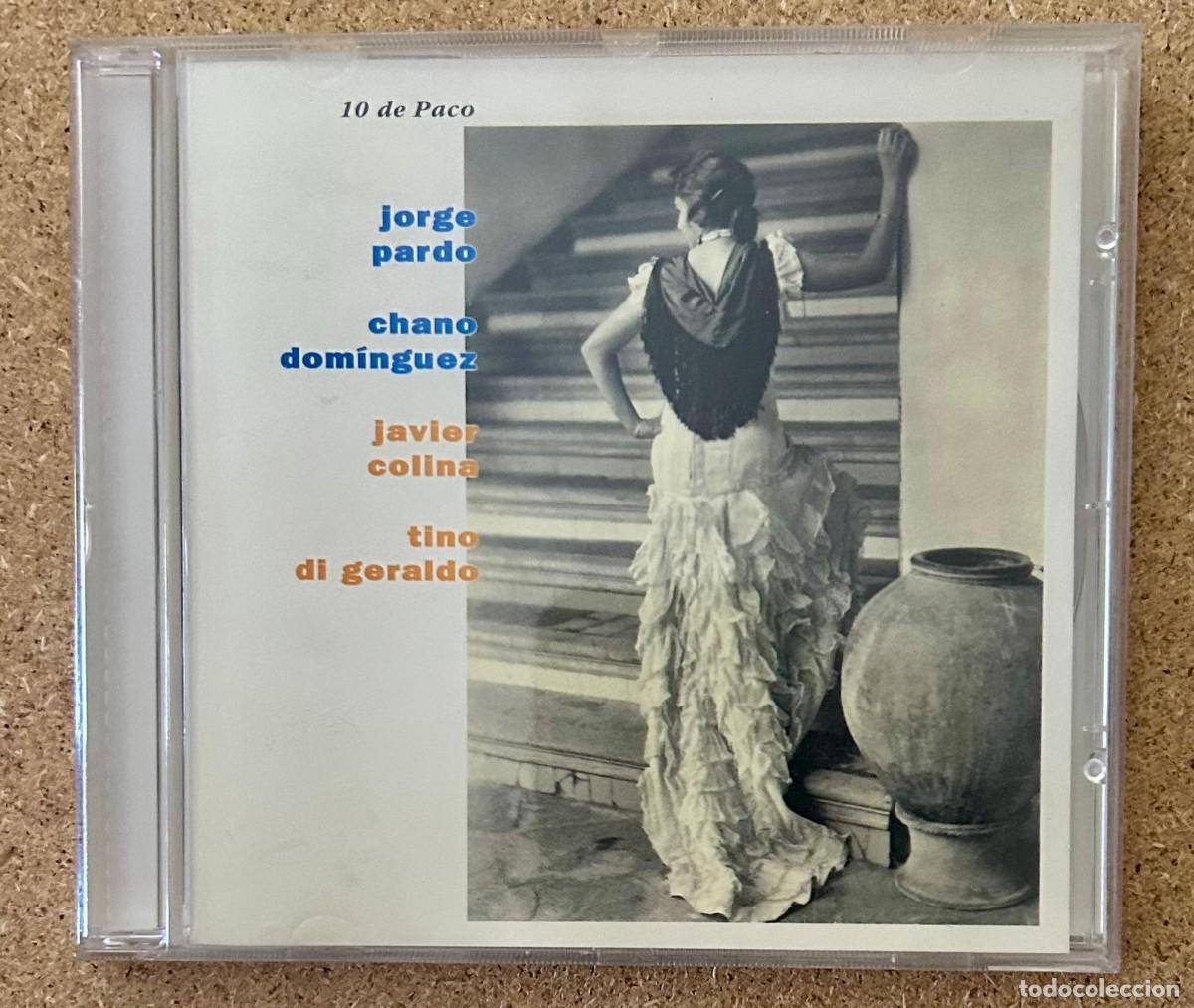 CDs de m&uacute;sica: JORGE PARDO - 10 DE PACO DE LUC&Iacute;A - Foto 1