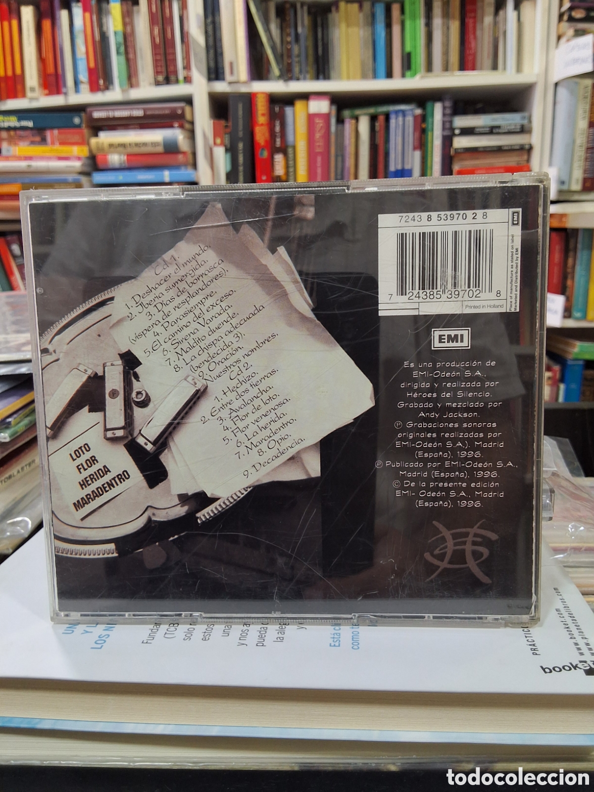 CDs de m&uacute;sica: HEROES DEL SILENCIO- PARASIEMPRE - CD - Foto 2