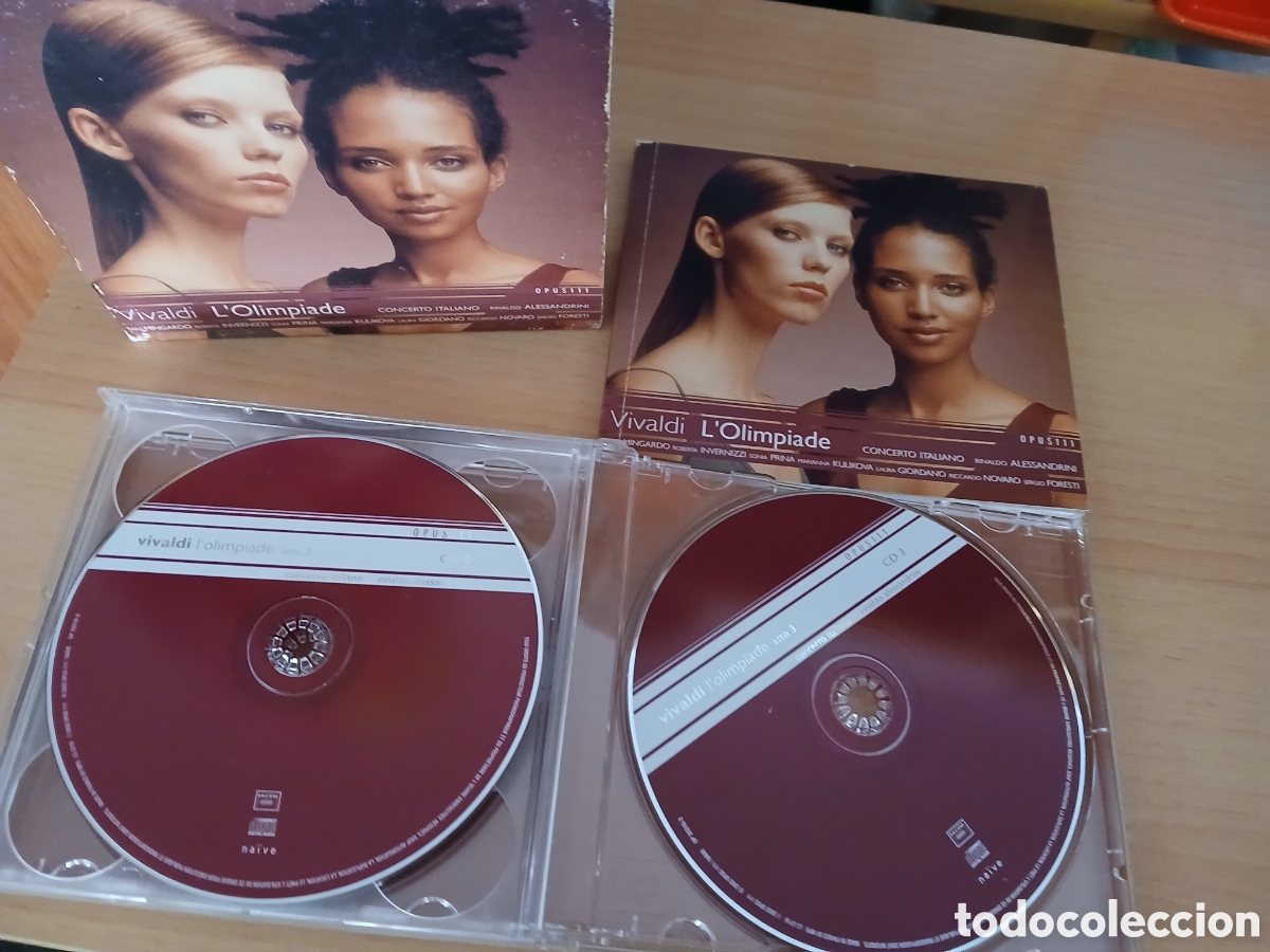 CDs de m&uacute;sica: VIVALDI. Lolimpiade. 3 CDS + LIBRETO. - Foto 2