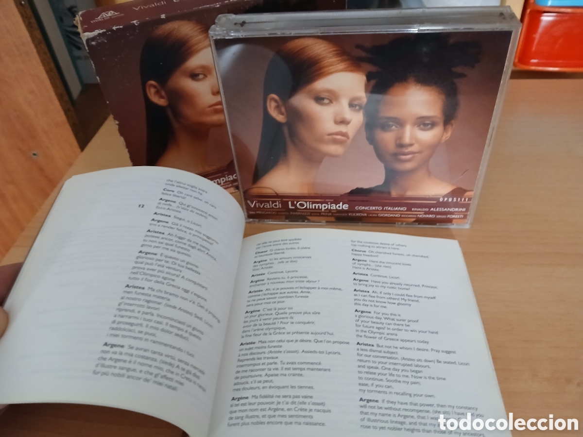 CDs de m&uacute;sica: VIVALDI. Lolimpiade. 3 CDS + LIBRETO. - Foto 3