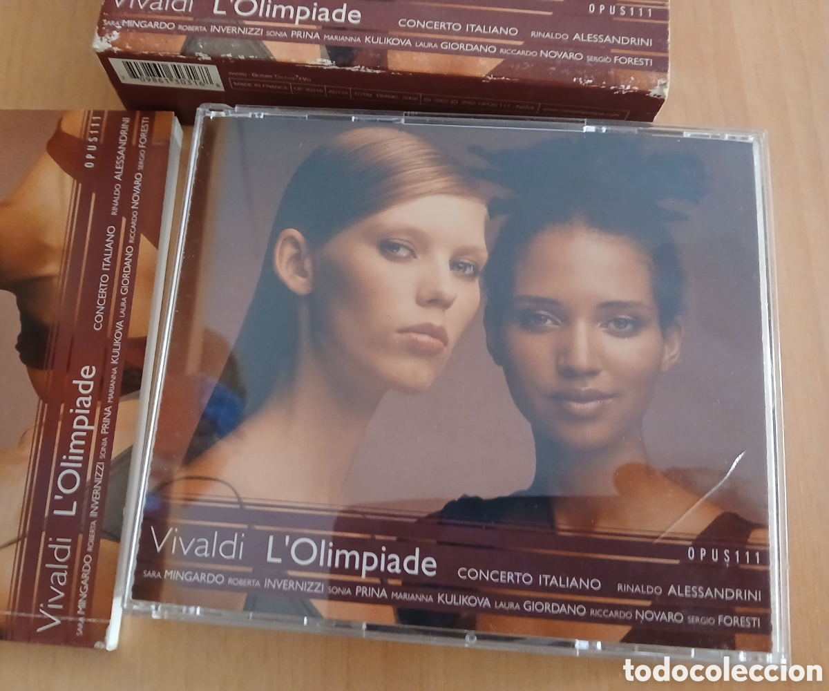 CDs de m&uacute;sica: VIVALDI. Lolimpiade. 3 CDS + LIBRETO. - Foto 1