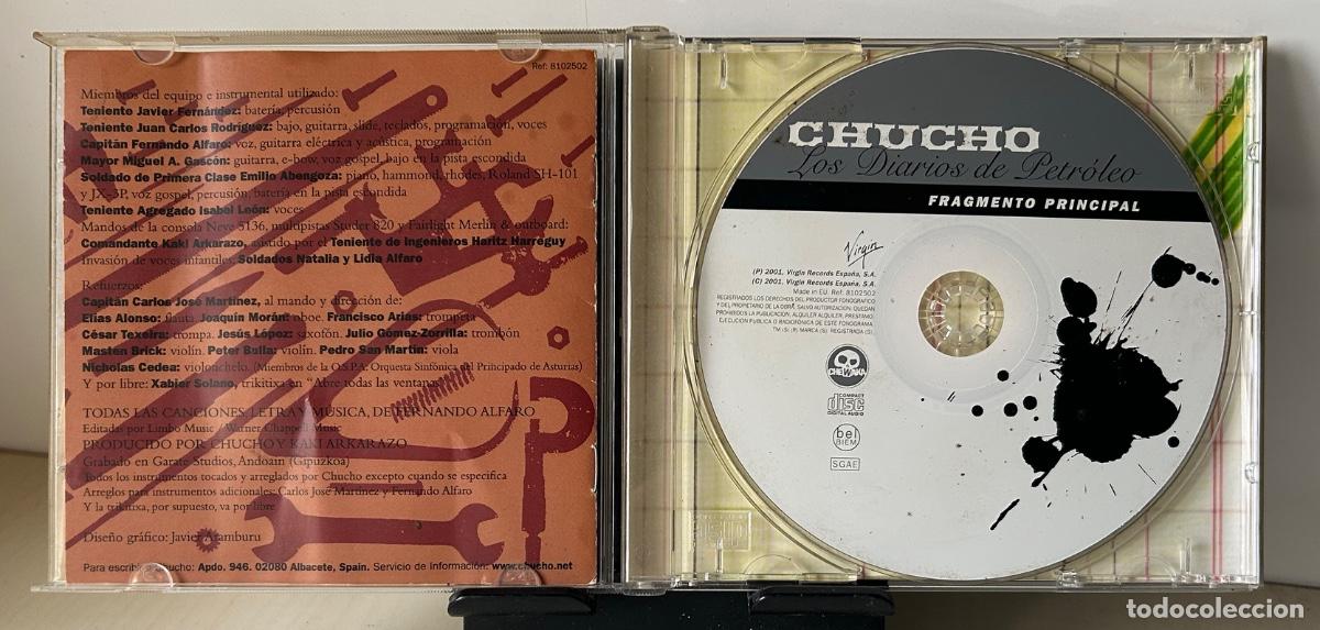 CDs de m&uacute;sica: Chucho - Los Diarios De Petr&oacute;leo - CD - Foto 3