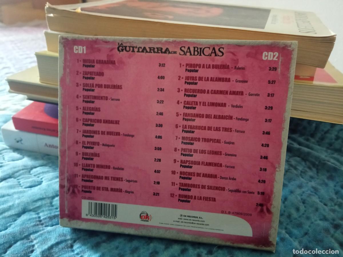 CDs de m&uacute;sica: Guitarra Sabicas doble CD - Foto 2