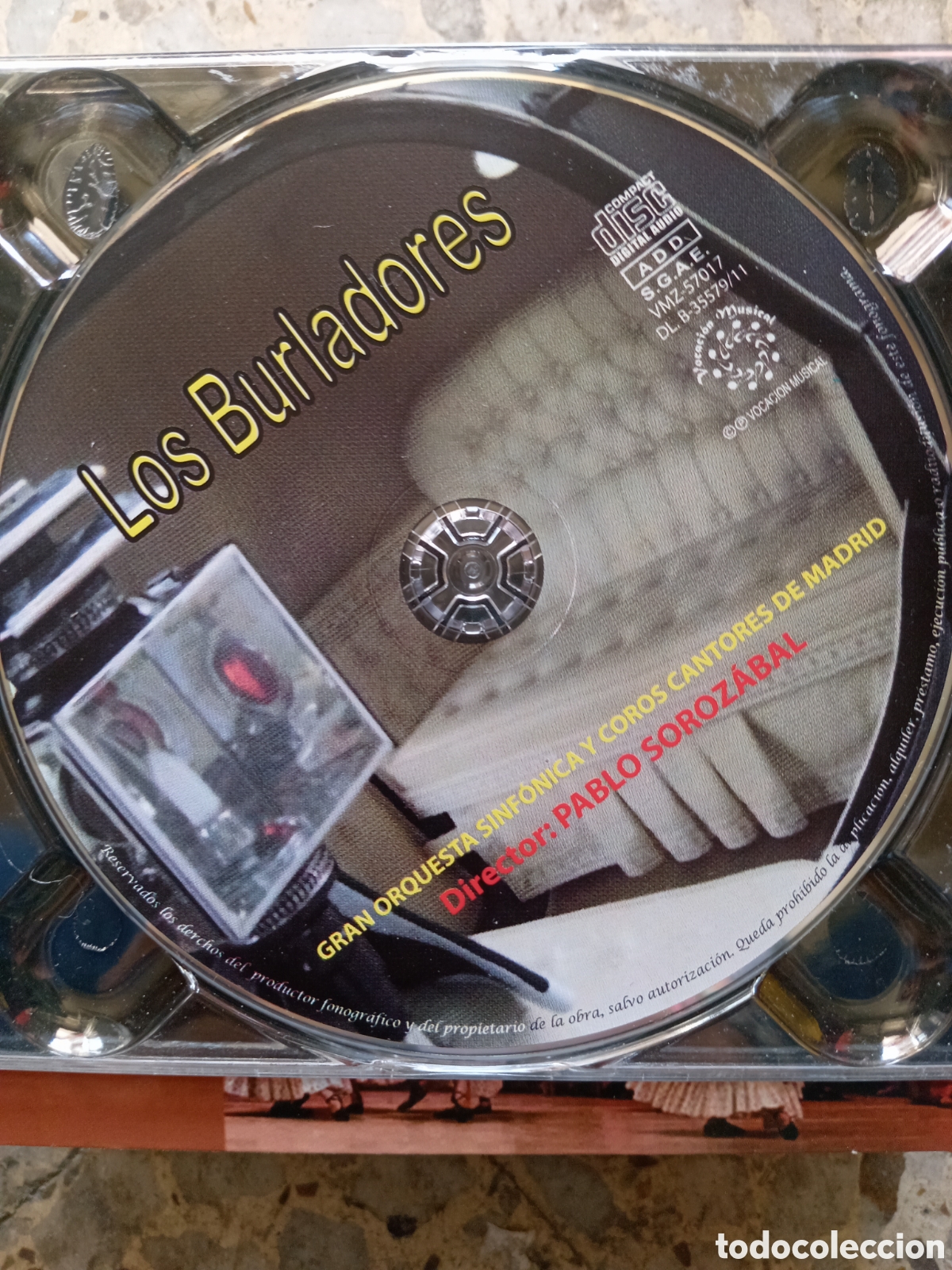 CDs de m&uacute;sica: CD LOS BURLADORES PABLO SOROZABAL - Foto 2