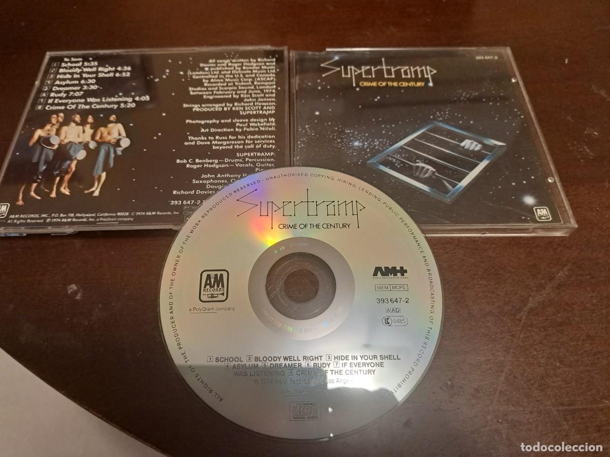 CDs de m&uacute;sica: SUPERTRAMP - CD - CRIME OF THE CENTURY