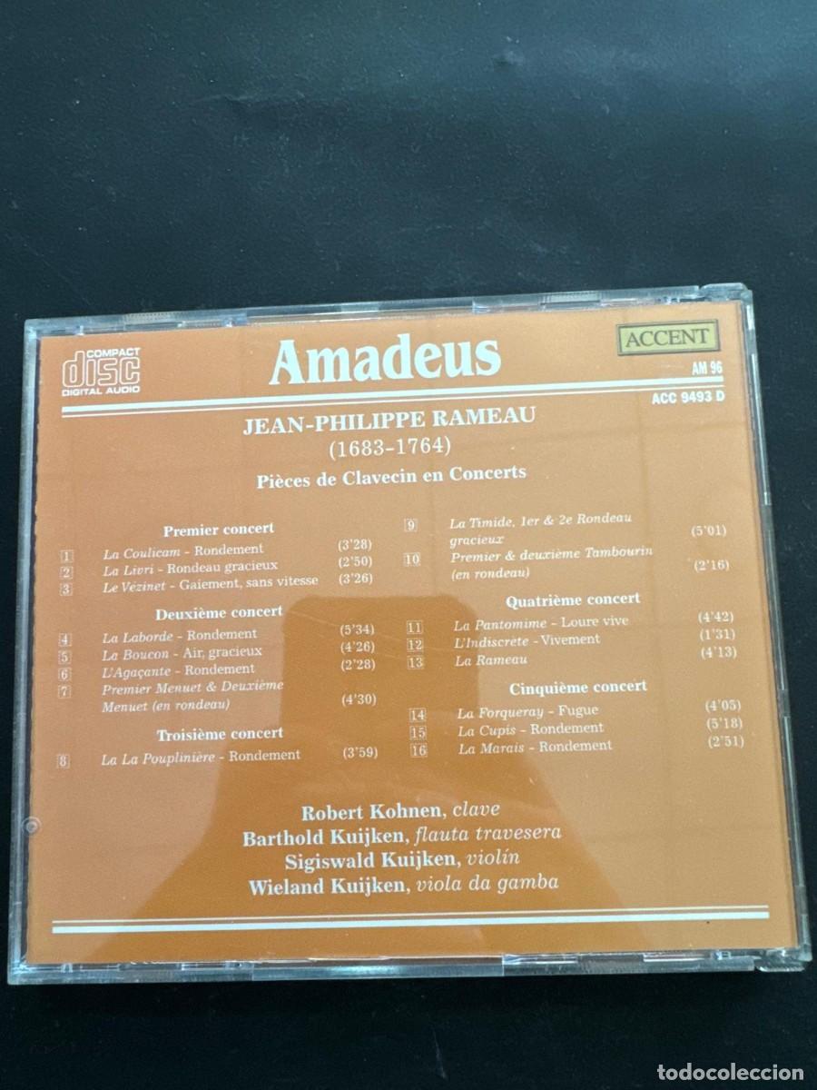 CDs de m&uacute;sica: Rameau Pi&egrave;ces de Clavecin En Concerts CD - Foto 2