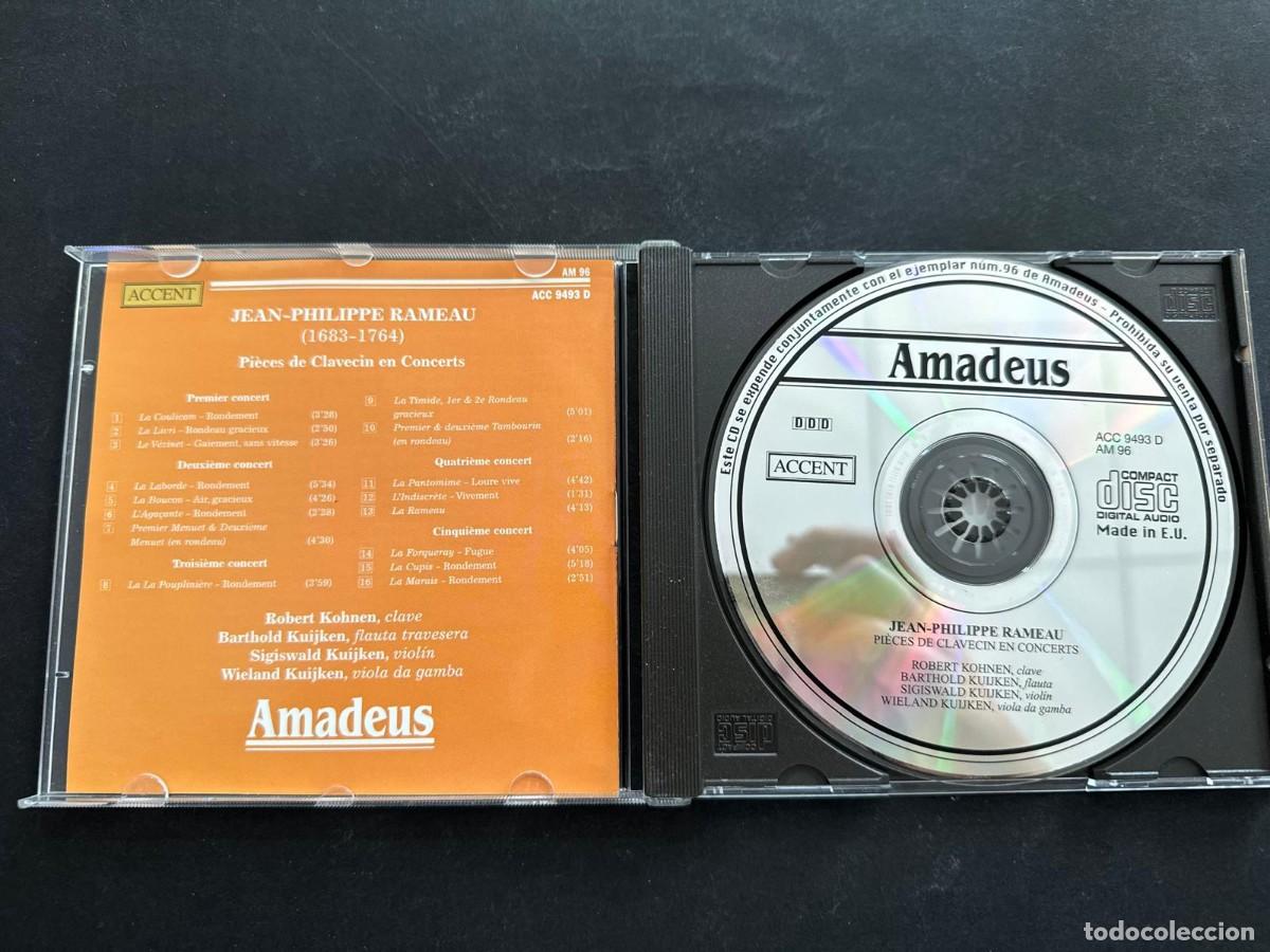 CDs de m&uacute;sica: Rameau Pi&egrave;ces de Clavecin En Concerts CD - Foto 3