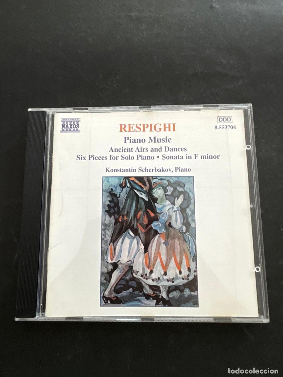 CDs de m&uacute;sica: Respighi Piano Music CD