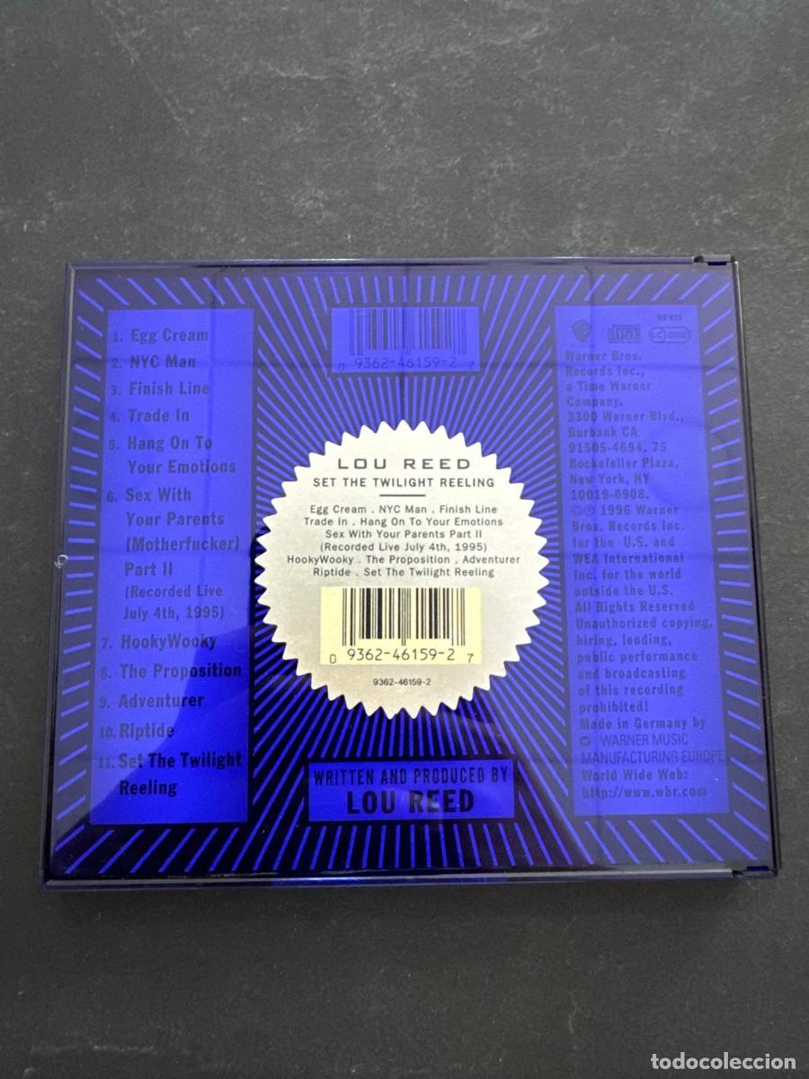 CDs de m&uacute;sica: Lou Red Set The Twilight Reeling CD - Foto 2