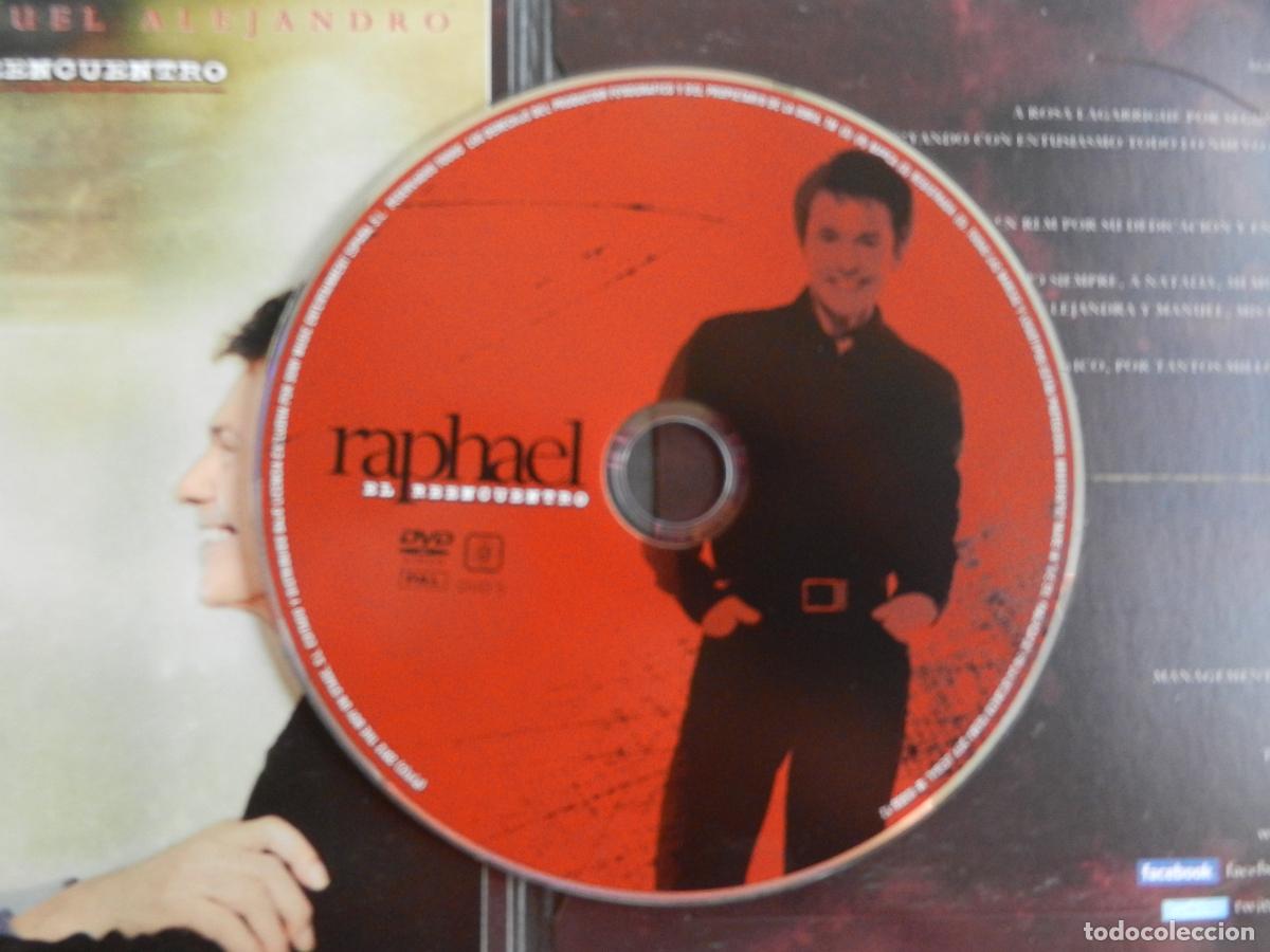 CDs de m&uacute;sica: RAPHAEL - EL REENCUENTRO- CD+DVD+ LIBRETO - SONY 2012 - DIGIPACK - Foto 2