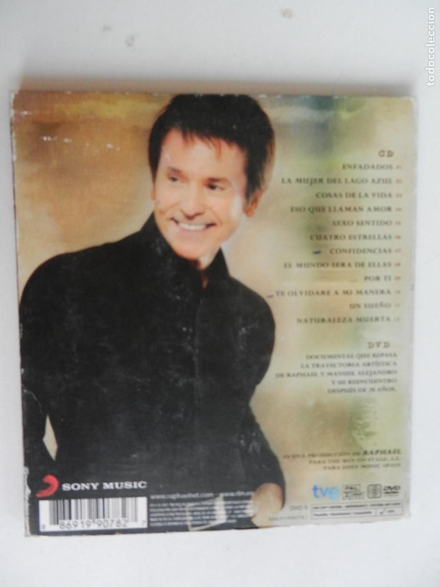 CDs de m&uacute;sica: RAPHAEL - EL REENCUENTRO- CD+DVD+ LIBRETO - SONY 2012 - DIGIPACK - Foto 5