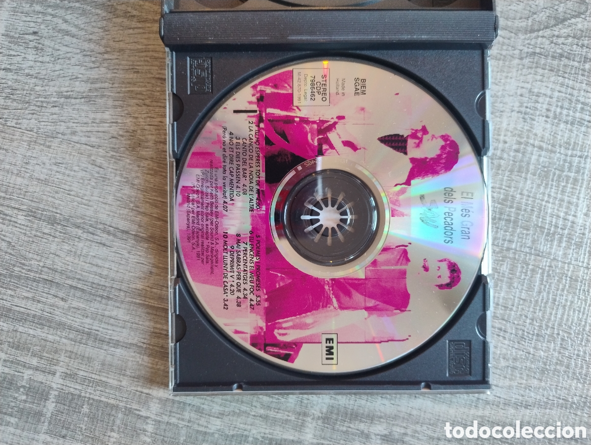 CDs de m&uacute;sica: SAU El m&eacute;s gran dels pecadors - Foto 3
