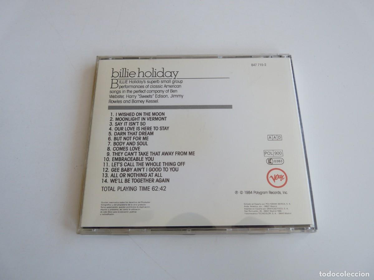 CDs de m&uacute;sica: CD Billie Holiday: Verve Silver Collection - Foto 2