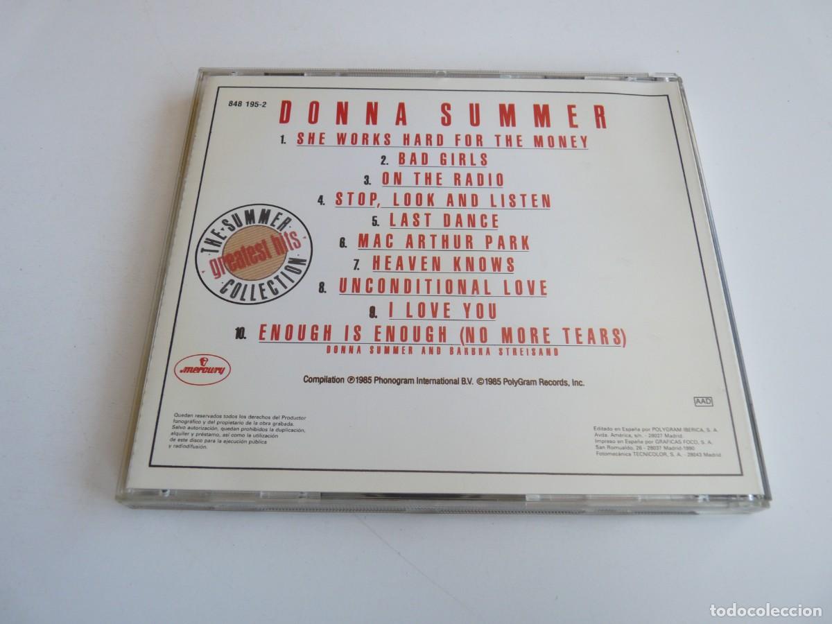 CDs de m&uacute;sica: CD Donna Summer The Summer Collection - Foto 2