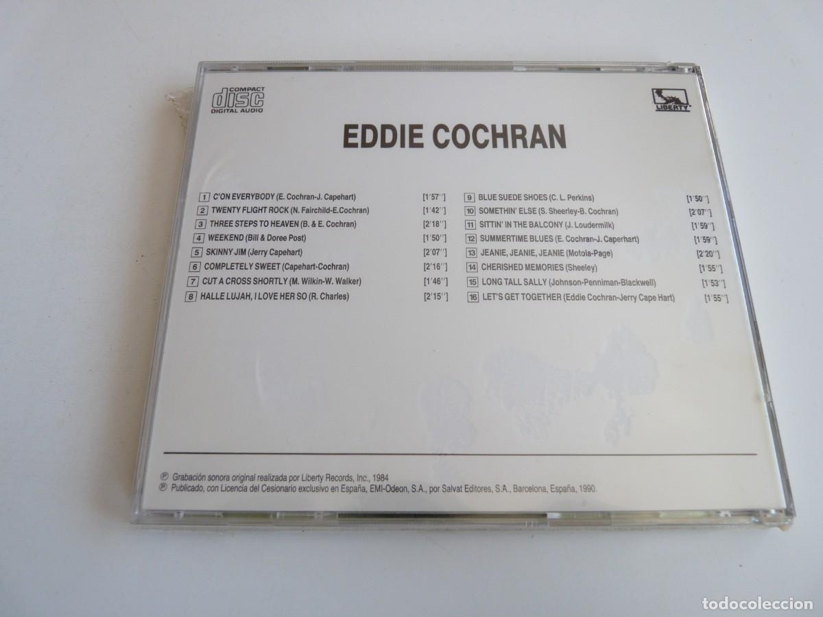 CDs de m&uacute;sica: CD Pioneros del Rock Eddie Cochran - Foto 2