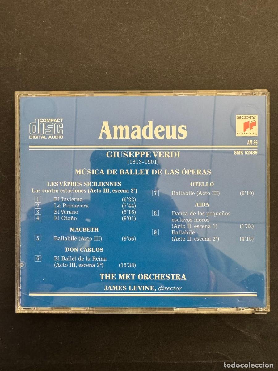 CDs de m&uacute;sica: Verdi Ballet Music CD - Foto 2