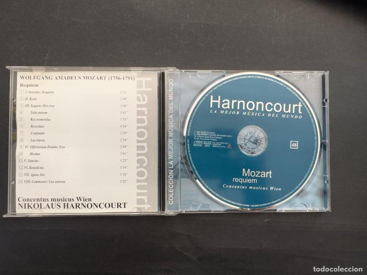 CDs de m&uacute;sica: Mozart Harnoncouert Requiem CD - Foto 3