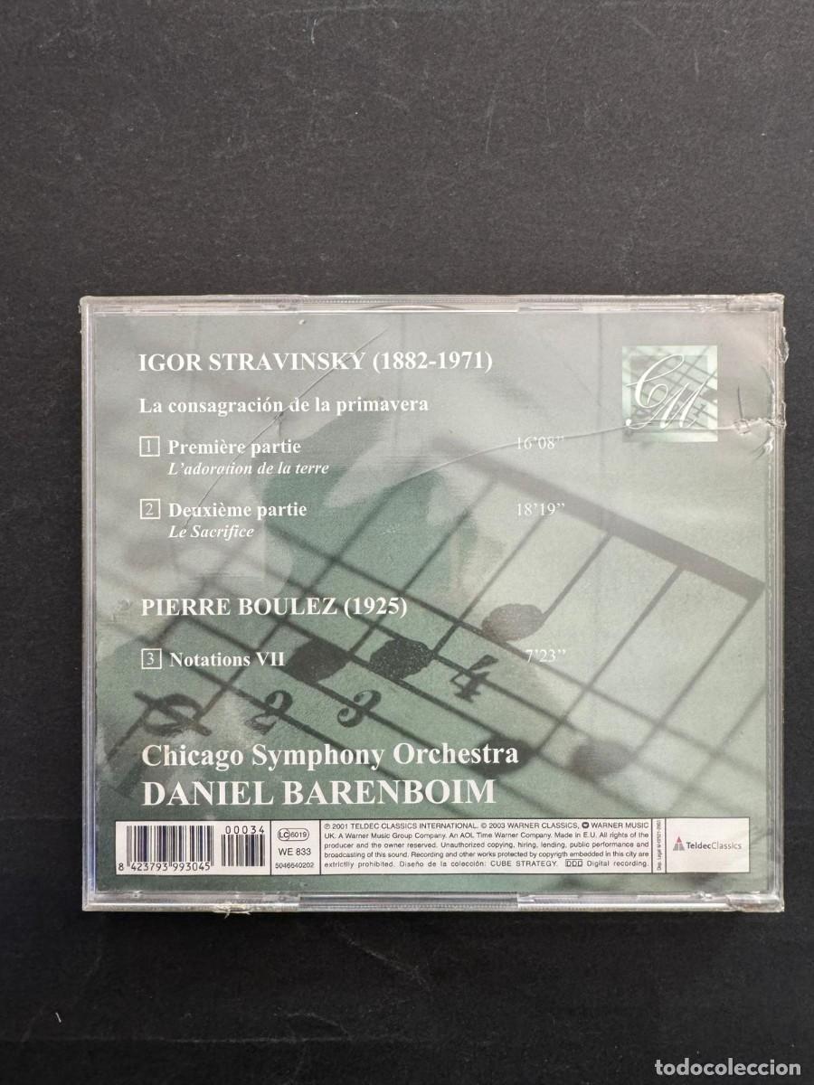CDs de m&uacute;sica: Barenboim Stravinsky/Boulez CD - Foto 2