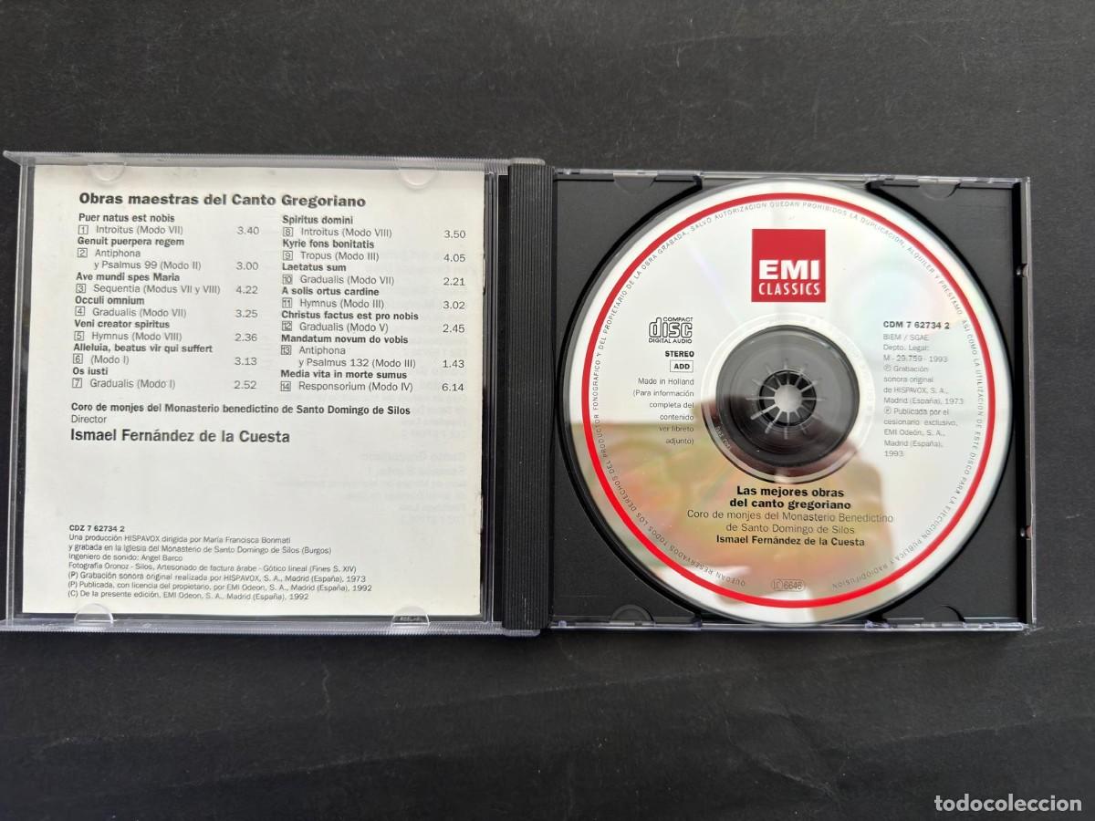 CDs de m&uacute;sica: Obras Maestras Del Canto Gregoriano CD - Foto 3