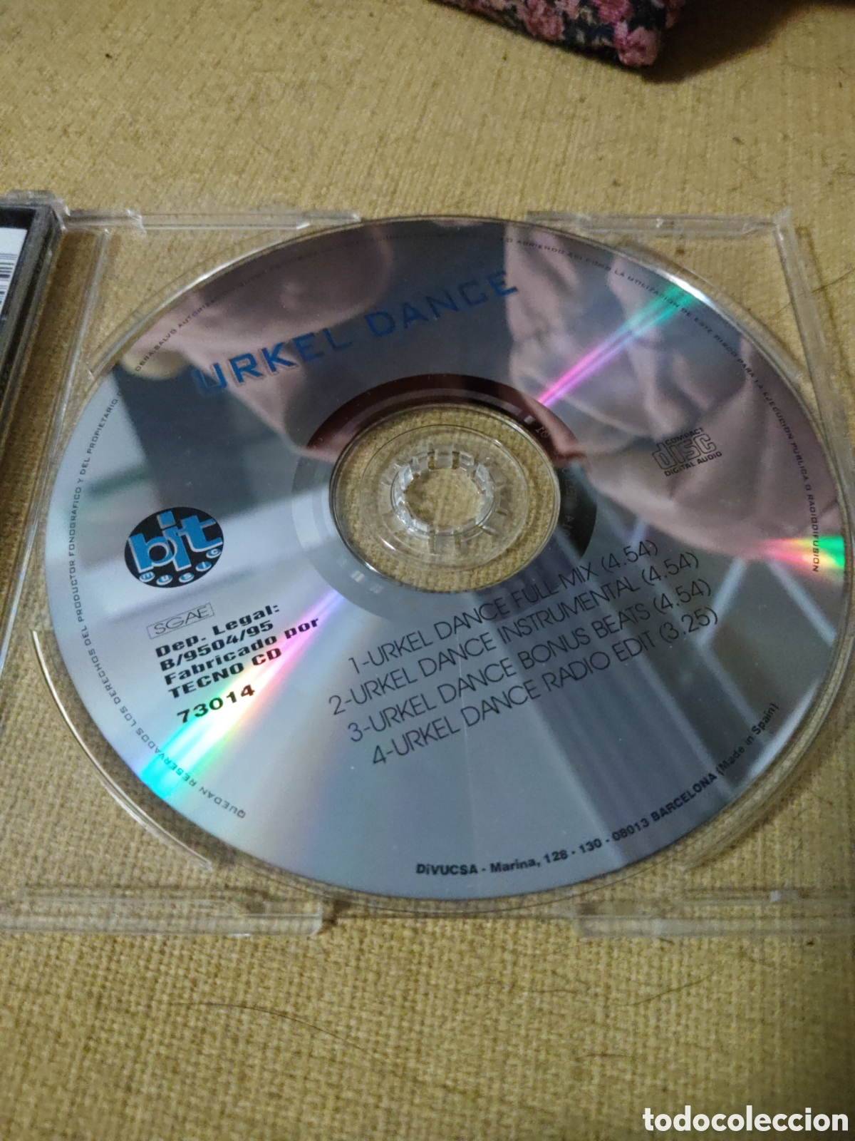 CDs de m&uacute;sica: Astral Jay&nbsp;&ndash;&nbsp;Urkel Dance. Cd maxi single 1995 Espa&ntilde;a - Foto 2