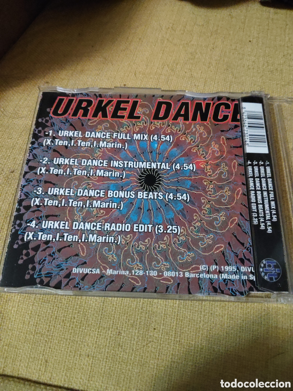 CDs de m&uacute;sica: Astral Jay&nbsp;&ndash;&nbsp;Urkel Dance. Cd maxi single 1995 Espa&ntilde;a - Foto 3