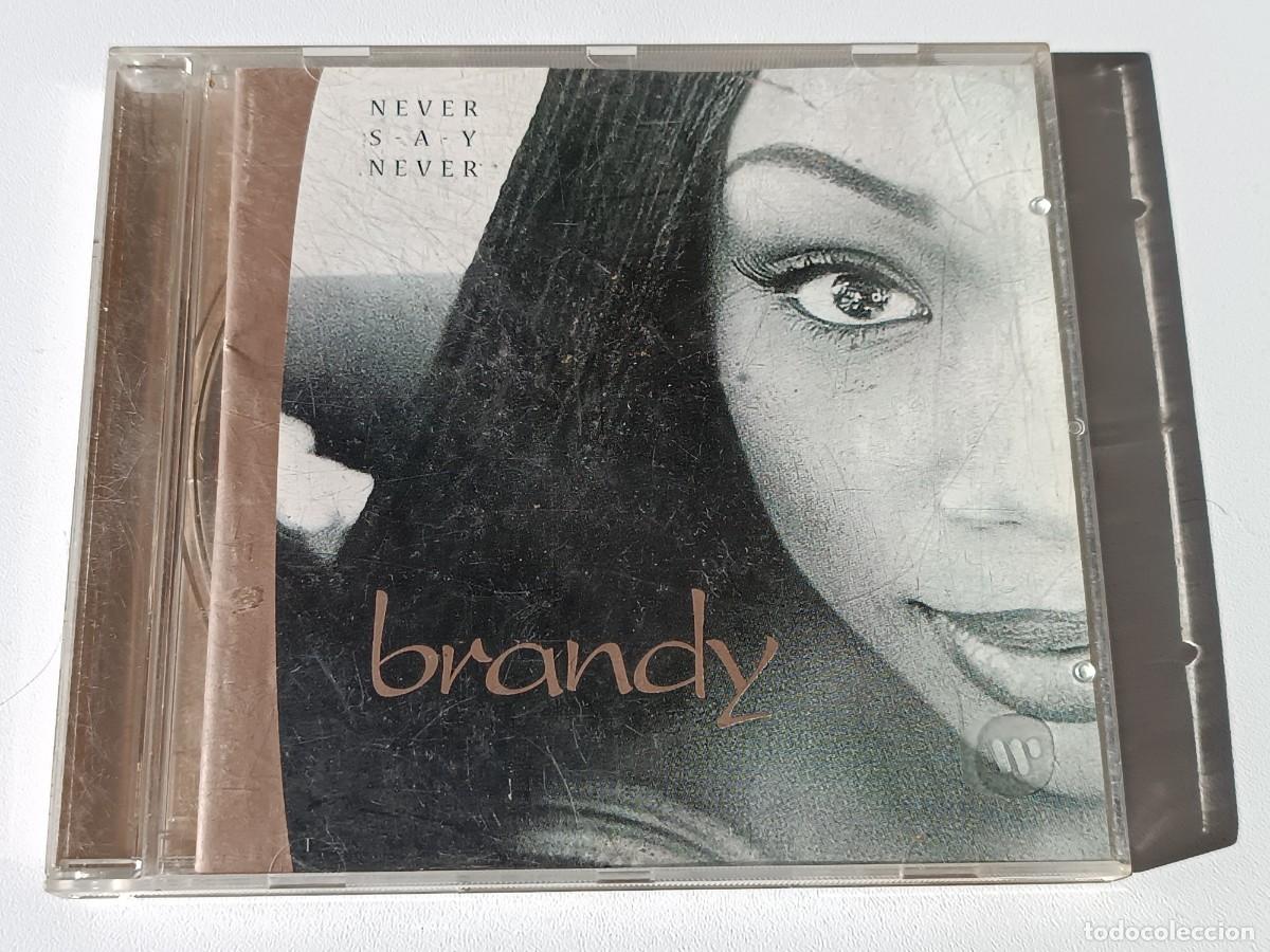 CDs de m&uacute;sica: CD BRANDY NEVER SAY NEVER - Foto 1
