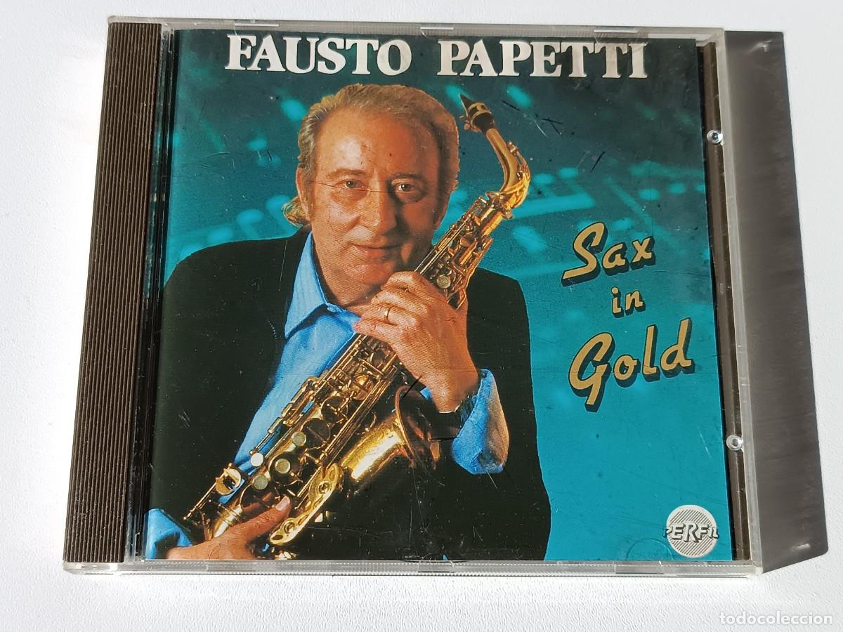 CDs de m&uacute;sica: CD FAUSTO PAPETTI SAX IN GOLD - Foto 1