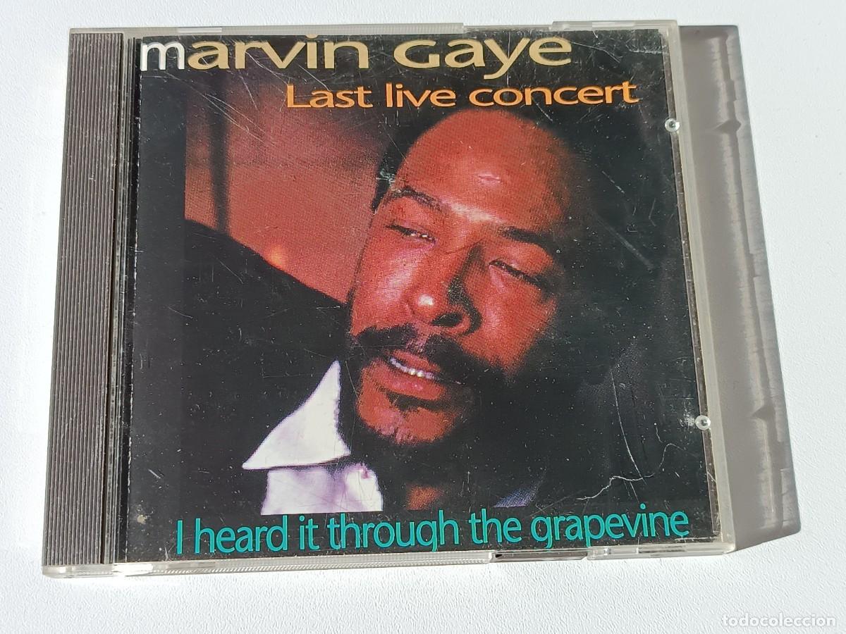 CDs de Musique: CD MARVIN GAYE LAST LIVE CONCERT