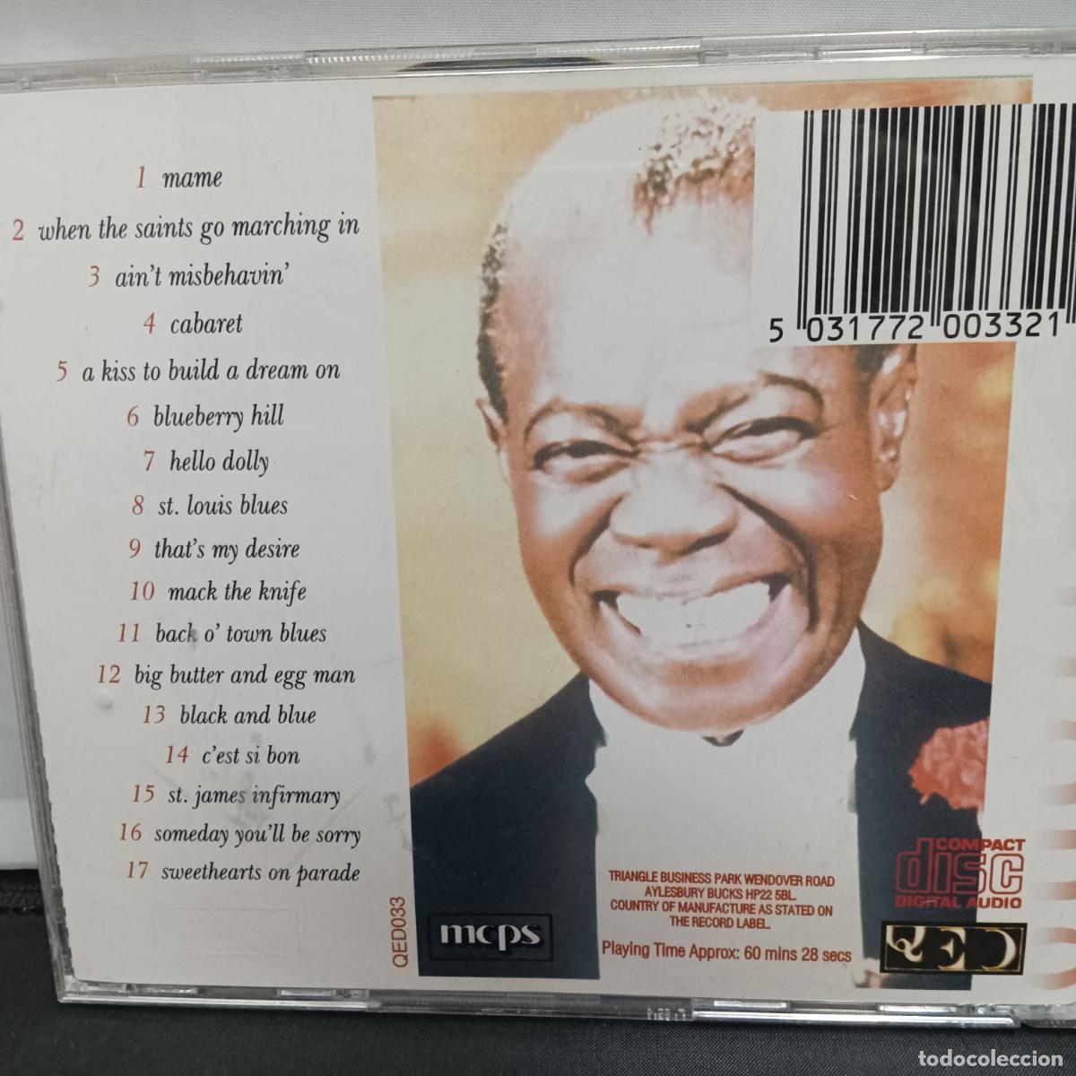 CDs de m&uacute;sica: LOUIS ARMSTRONG, MACK THE KNIFE. CD - Foto 2