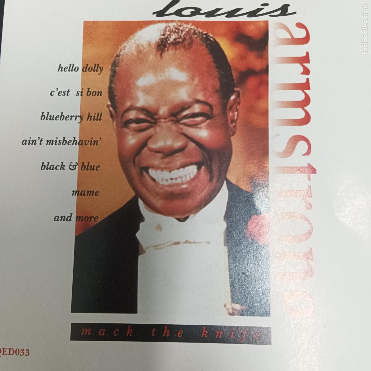 CDs de m&uacute;sica: LOUIS ARMSTRONG, MACK THE KNIFE. CD - Foto 1