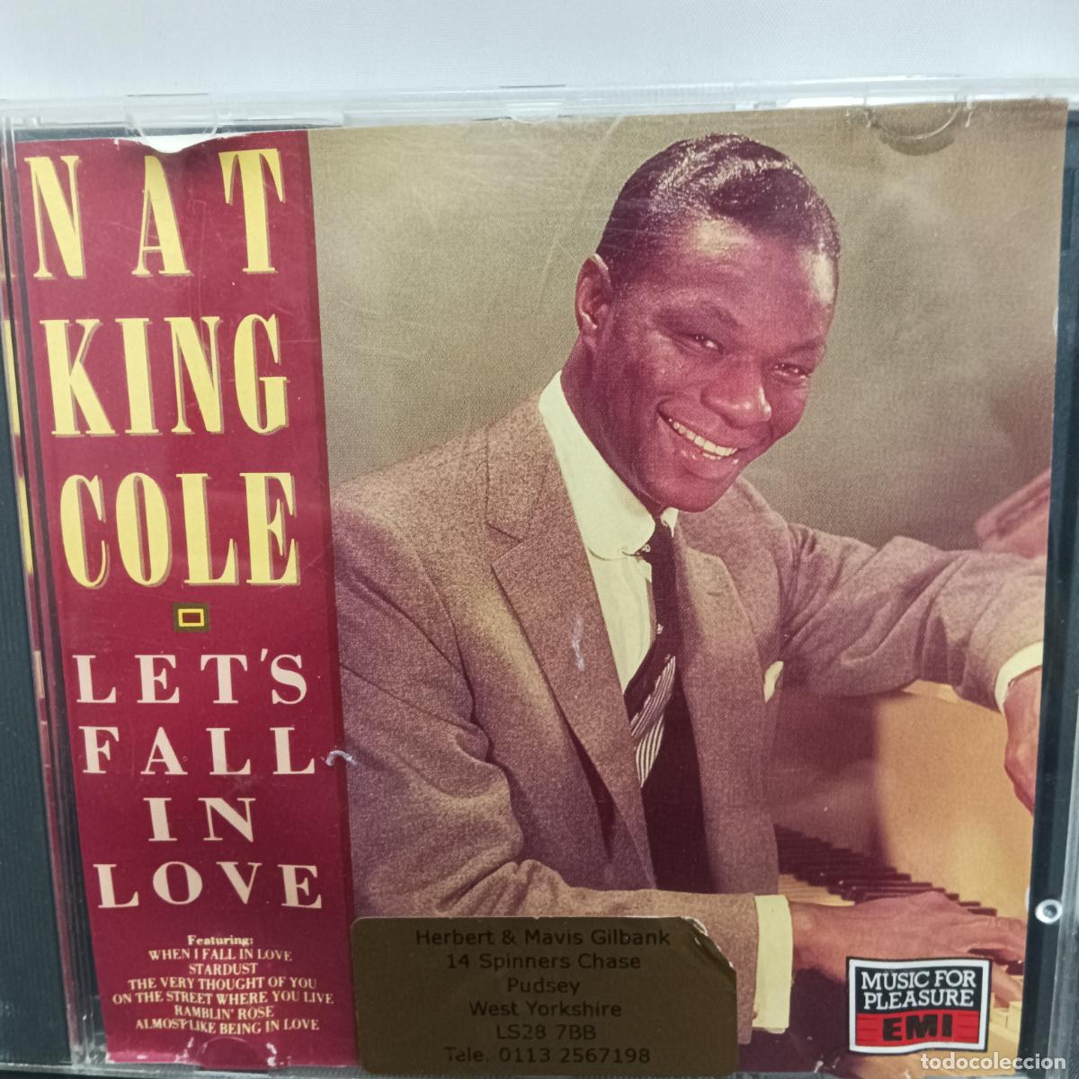 CDs de m&uacute;sica: NAT KING COLE, LETs FALL IN LOVE. CD - Foto 1