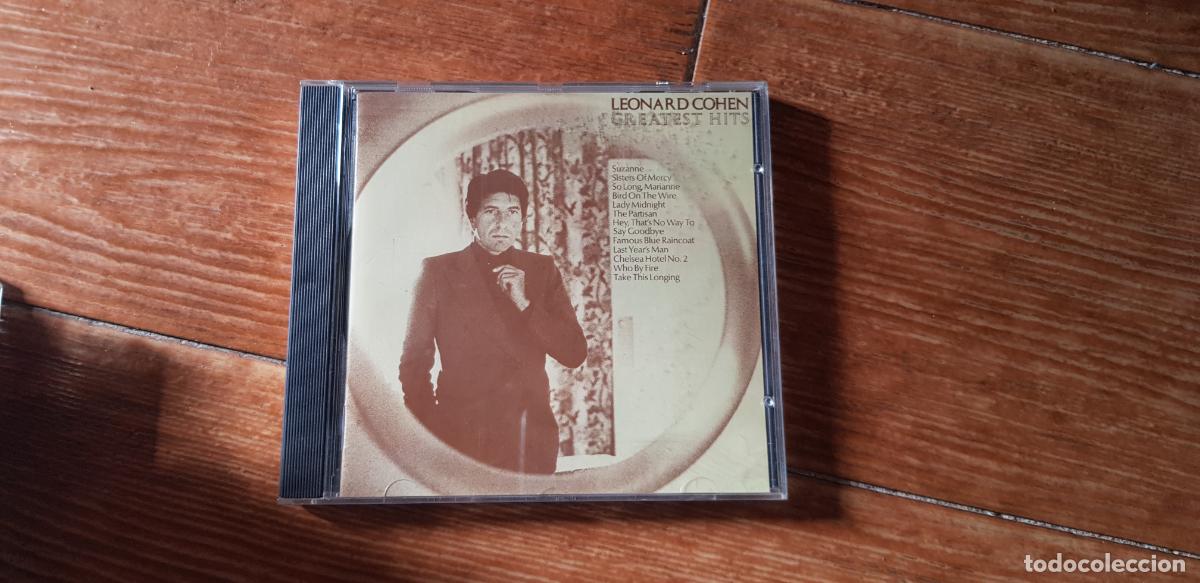 CDs de m&uacute;sica: CD - LEONARD COHEN - GREATEST HITS - Foto 1