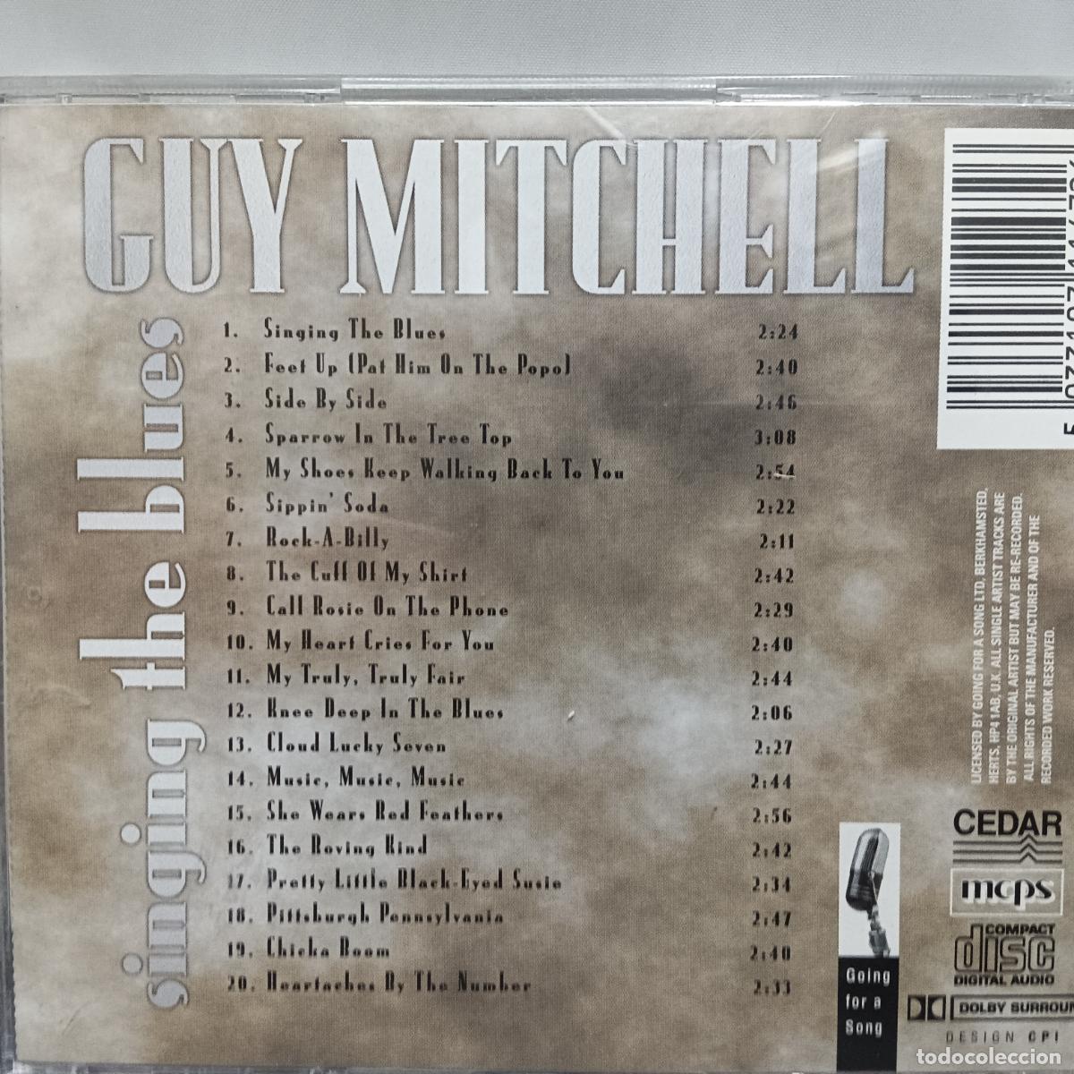 CDs de m&uacute;sica: GUY MITCHELL, SINGING THE BLUES. CD - Foto 2