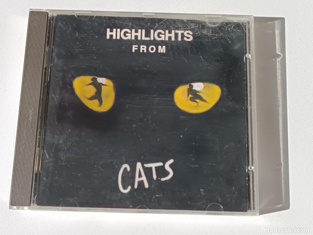 CDs de m&uacute;sica: CD HIGHLIGHTS FROM CATS - Foto 1