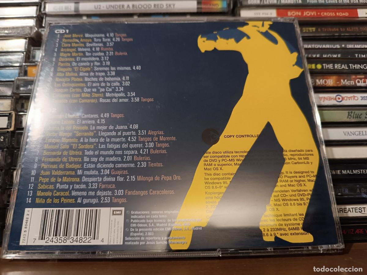 CDs de m&uacute;sica: Con Poder&iacute;o Nuestro Mejor Flamenco - CD Spain 2003 - Foto 2