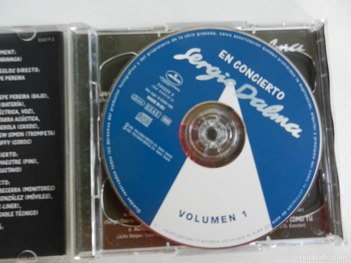 CDs de m&uacute;sica: SERGIO DALMA - EN CONCIERTO- 2CD,S 1996 - Foto 2