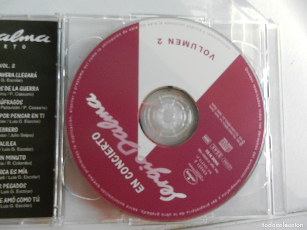 CDs de m&uacute;sica: SERGIO DALMA - EN CONCIERTO- 2CD,S 1996 - Foto 3