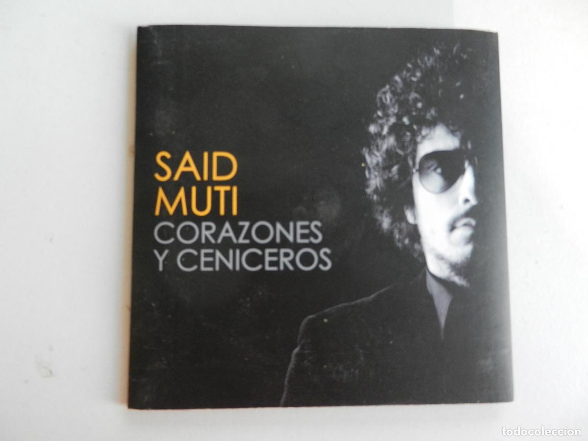 CDs de m&uacute;sica: SAID MUTI - CORAZONES Y CENICEROS - CD -2013 - Foto 1