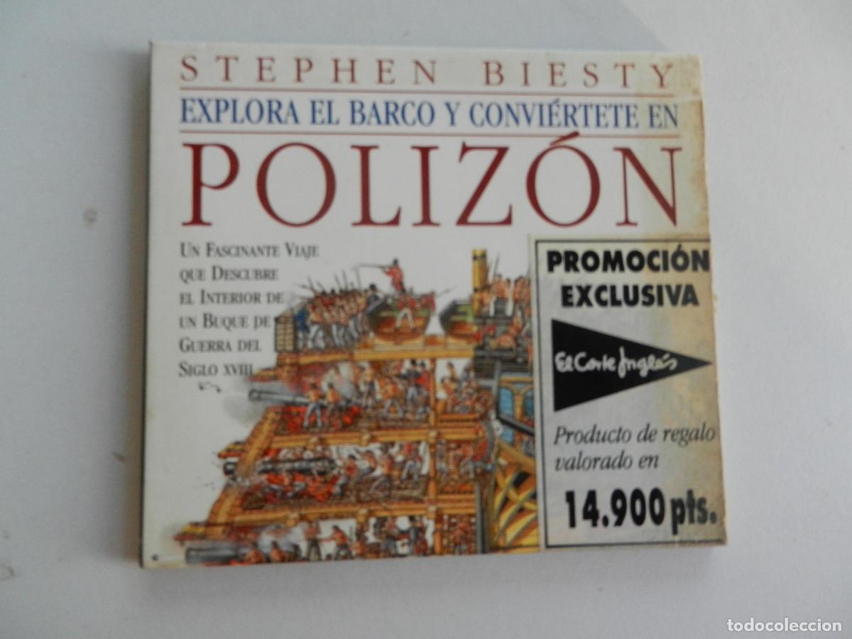 CDs de m&uacute;sica: POLIZON - STEPHEN BIESTY - EXPLORA EL BARCO - CD ROM 1995 - Foto 1