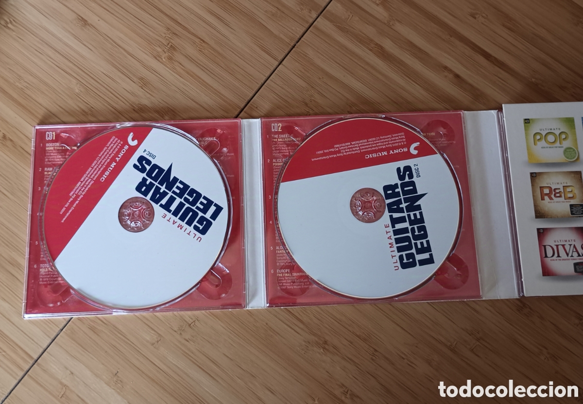 CDs de m&uacute;sica: Ultimate Guitar Legends - Varios 4 CDs - Foto 3