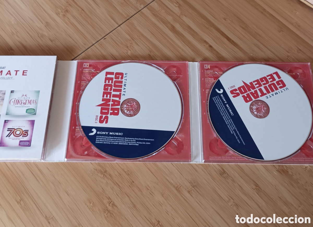 CDs de m&uacute;sica: Ultimate Guitar Legends - Varios 4 CDs - Foto 4