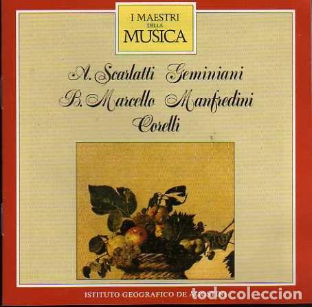 CDs de m&uacute;sica: A.Scarlatti - Geminiani - B. Marcello - Manfredini - Corelli (CD) - Foto 1