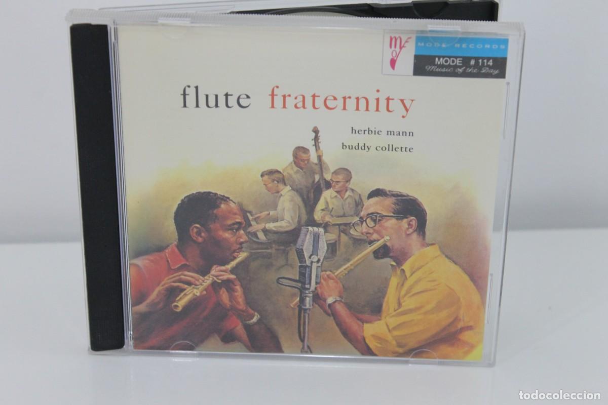 CDs de m&uacute;sica: FLUTE FRATERNITY HERBIE MANN BUDDY COLLETTE CD - Foto 1