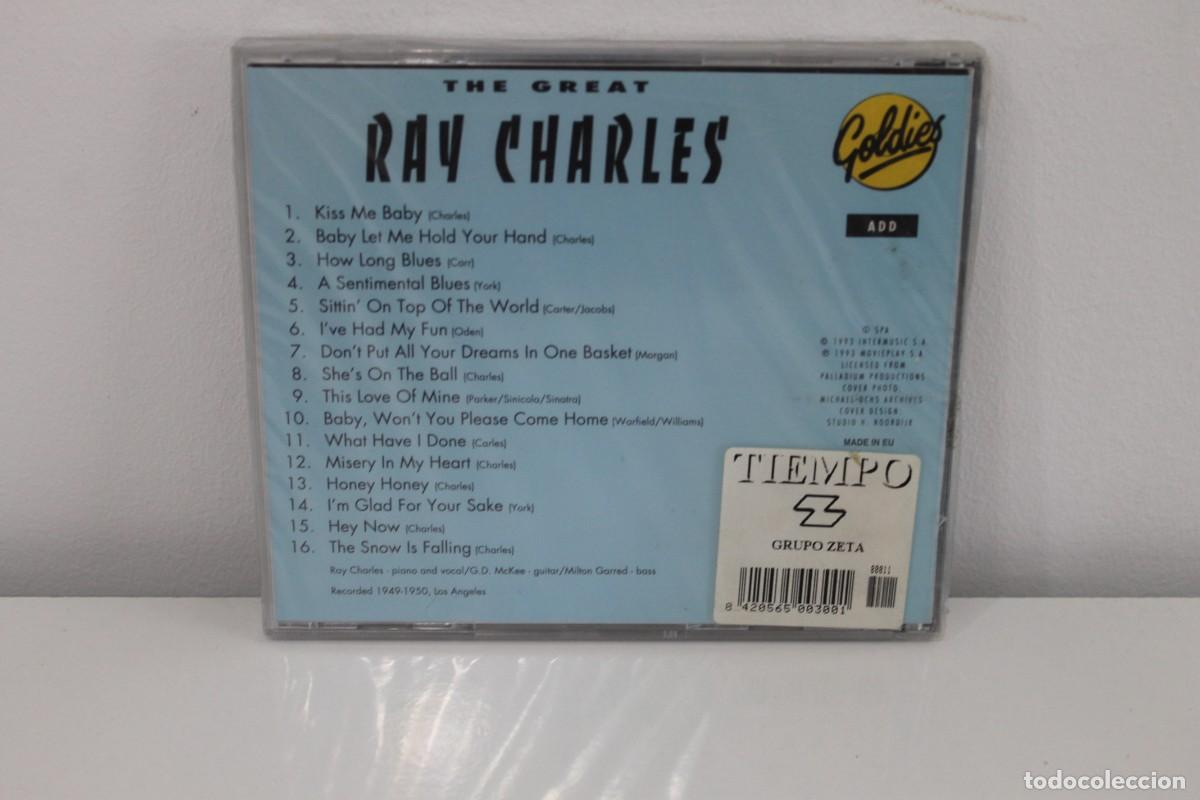 CDs de m&uacute;sica: RAY CHARLES GREATEST CD PRECINTADO - Foto 2