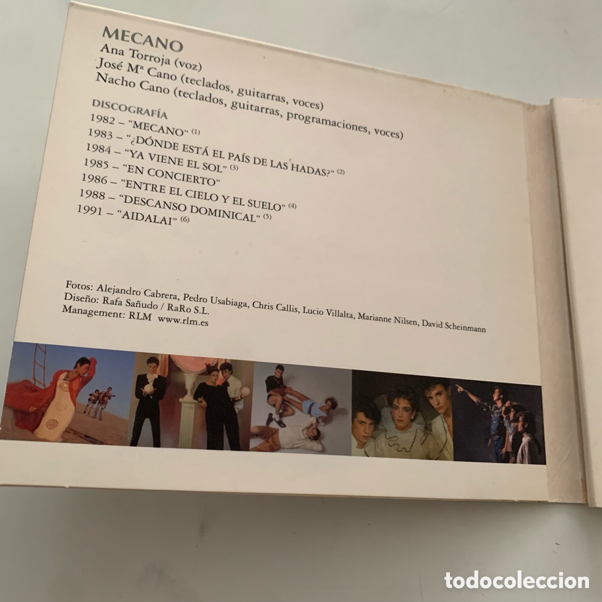 CDs de m&uacute;sica: Doble cd y dvd mecano grandes exitos - 2005 - Foto 2