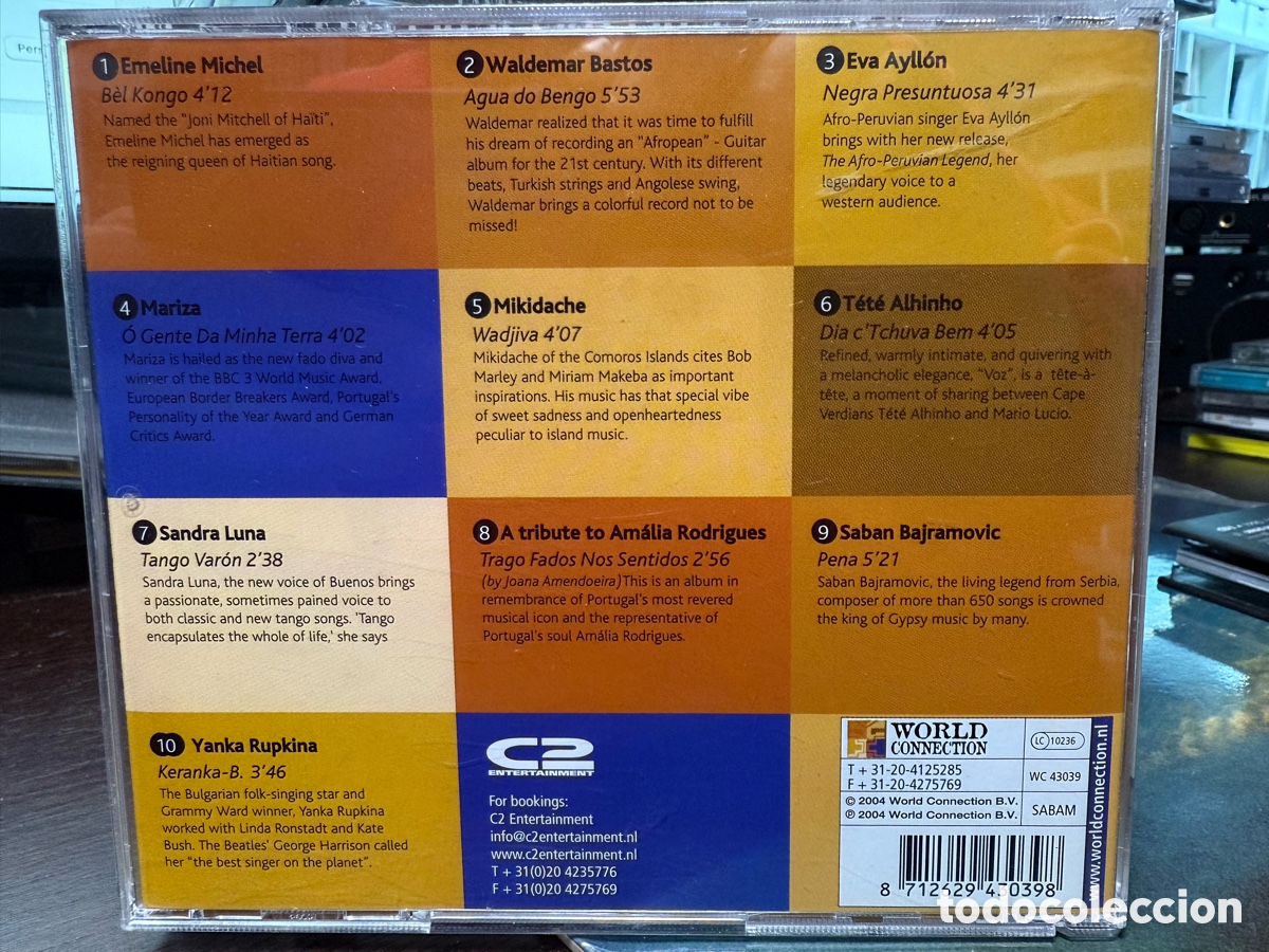 CDs de m&uacute;sica: Various - World Connection - Bringing You The World - Compilation (CD) - Foto 2