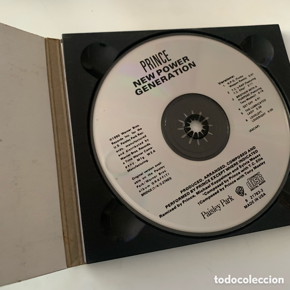 CDs de m&uacute;sica: Cd digipak prince new power generation - Foto 2